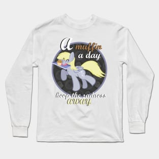 A Muffin a Day Long Sleeve T-Shirt